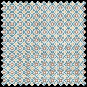 Tissu Oriental Blue