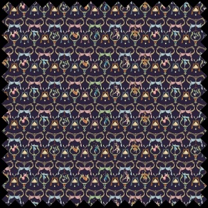 Tissu Pagliacci (dark blue)