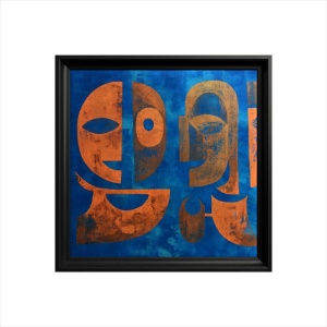 Tribal Script Gemälde