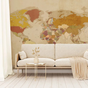 Vintage map Tapete