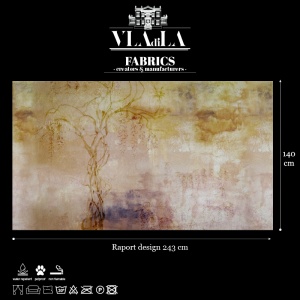 Wisteria Sunset Текстилен материал - Img 2