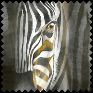 Zebra Interrupted Fabric