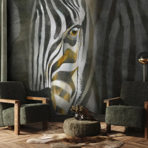Zebra Interrupted Papier Peint