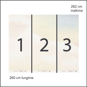 Обои Azur Clouds 260 x 262 cm H - Smooth - Img 2