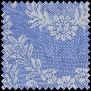Ajur (Blue) Fabric