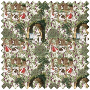 Amurg (alb) Tela decorativa