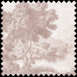 Ancestral Whispers rose Fabric