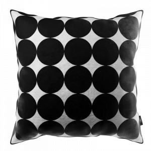 Black Dots Kissen