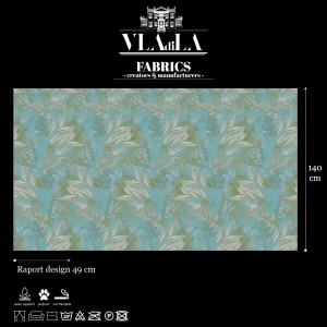 Blue Love Текстилен материал - Img 2