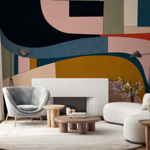 Bohemian Geometry Tapete