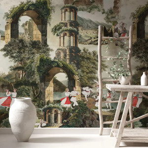 Calusarii Papel pintado