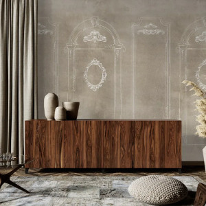 Cameo Stucco Wallpaper