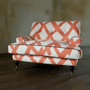 Fauteuil Brushstroke Fuchsia