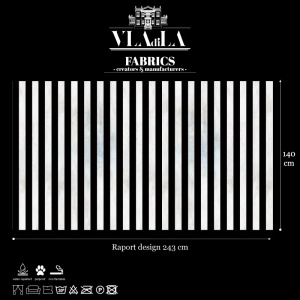 Grunge Stripes Текстилен материал - Img 2