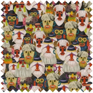 Jocul mastilor Fabric