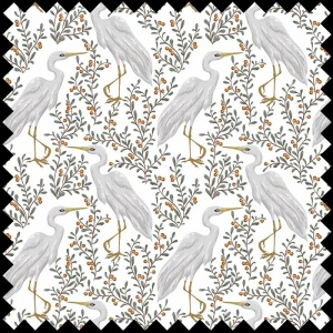 Material Textil Bird Story