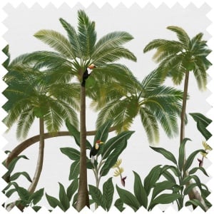 Material Textil Birds in the Jungle - Img 1