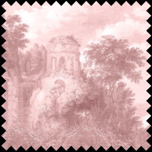 Material Textil Eternal Ruins rose