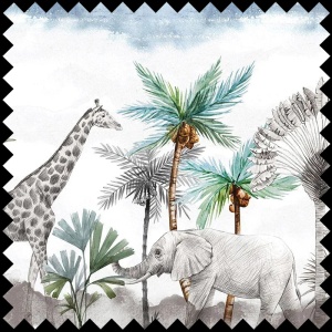 Material Textil Meet the Giants