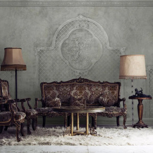 Papier peint Baroque Bois Grand Corridor – VLAdiLA