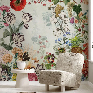 Papier peint Floral Noble Blooming Petals – VLAdiLA