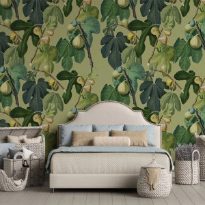 Papier peint Floral Noble Figtastic – VLAdiLA
