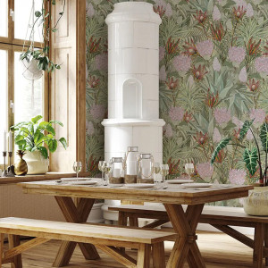 Papier peint Moderne Floral Conebush Safari – VLAdiLA