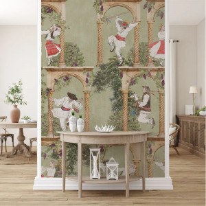 Papier peint Nature Luxe Roata de la Runc in iarba – VLAdiLA