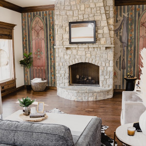 Papier peint panoramique Fresque Nature Concupiscenza (light) – VLAdiLA