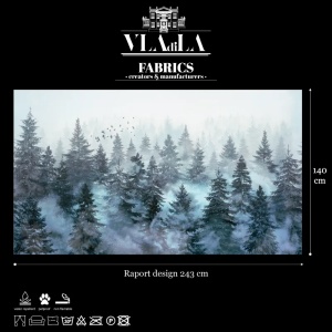 Rivian Forest Stone Текстилен материал - Img 2