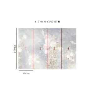 Tapet Rosaceae Bouquets - Img 2