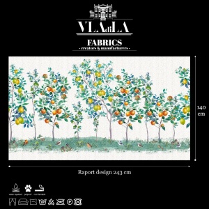 Textile Citrus Garden - Img 2