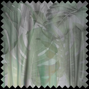 Tissu Monstera Mirror
