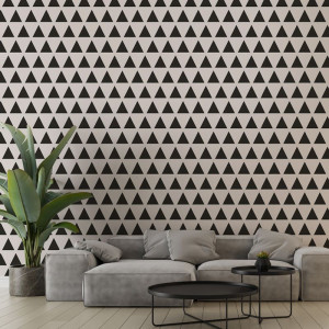 3D Triangle Tapete