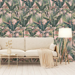 Blush Groove Warm Colors Tapete