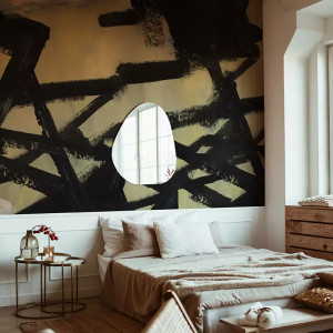 Dreamscape Wasabi Yellow Wallpaper