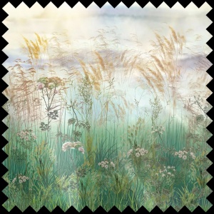 Material Textil Bright Greenery Daylight