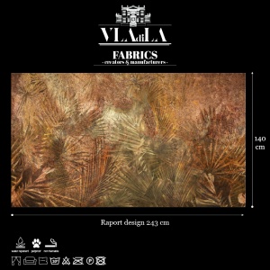 Material Textil Halcyon Plenty Rust - Img 2