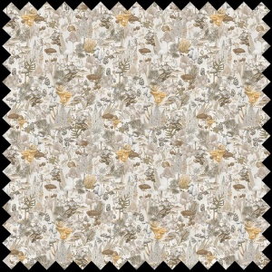Material Textil Milky Garden