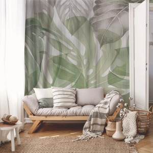 Monstera Mirror Wallpaper