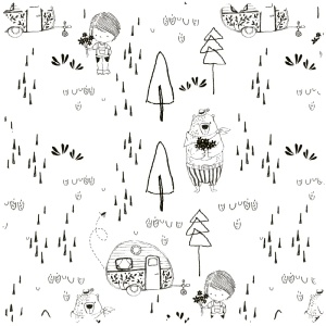 My bear friend Fabric