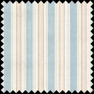 Oxford stripes Sky Fabric