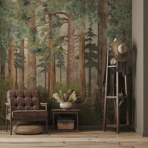 Papier peint Floral Noble Inner Greenwood – VLAdiLA