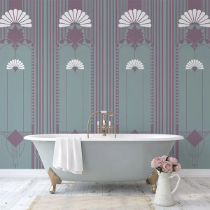 Papier peint Moderne Nature The Delano Purple – VLAdiLA