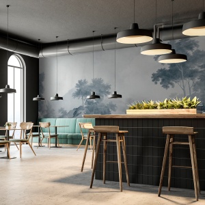 Papier peint panoramique Baroque Celestial Celestial Breath – VLAdiLA