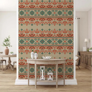 Pastel traditional romanesc Papel pintado