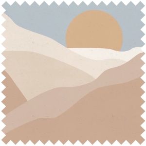 Postcard Desert Sand Fabric