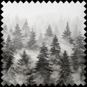 Rivian Forest Charcoal Fabric