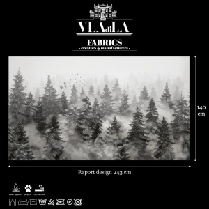 Textile Material Rivian Forest Charcoal - Img 2