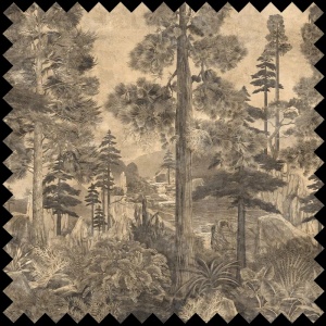 Tissu Taiga (Sepia)